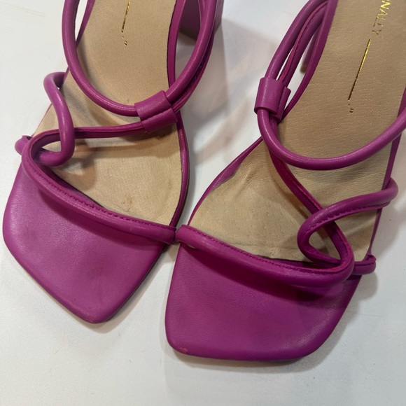 INTENTIONALLY BLANK  REVOLVE Wick Sandal in Purple Size 7 - Picture 4 of 7